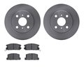 Dynamic Friction Co 6502-76236, Rotors with 5000 Advanced Brake Pads 6502-76236